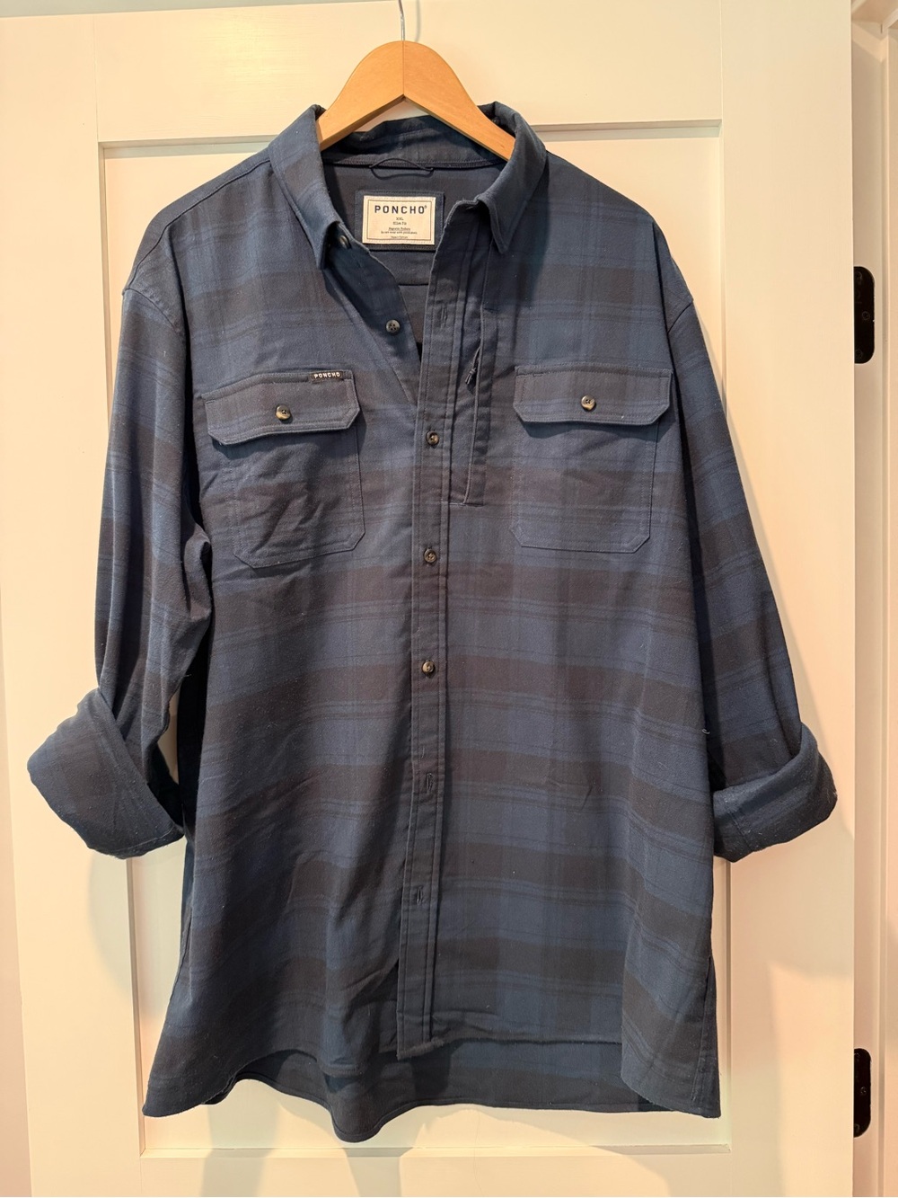 Poncho Outdoors Men’s Shirt - Slim Fit - XXL